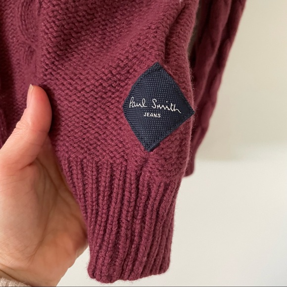 Paul Smith Cable Knit Sweater - Picture 8 of 9